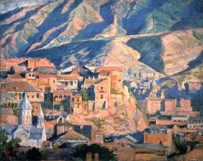 Tiflis, 1918 door Lanceray