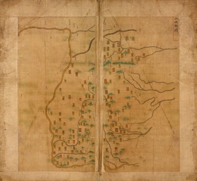 [Da Ming yu di tu] door Langdon Warner