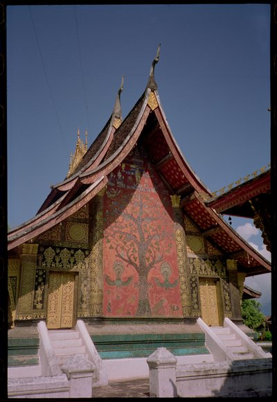 Hoofd sim, of pagode, 1560 door School Laotian