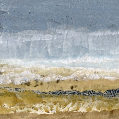 Serene Beach Abstract door Lara Eckerman