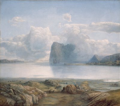 Eiland Borgøy door Lars Hertervig