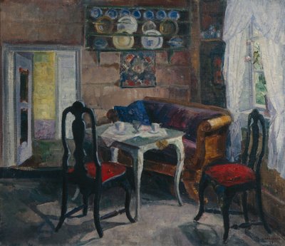 De woonkamer in Haakenstad door Lars Jorde