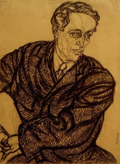 Ferenc (Friedrich Vorwerk) door Laszlo Moholy Nagy