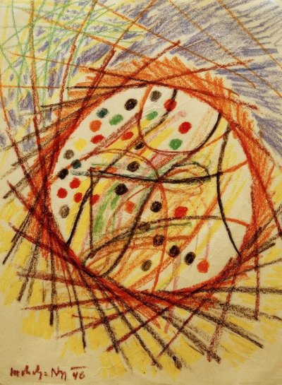 Zonder Titel door Laszlo Moholy Nagy
