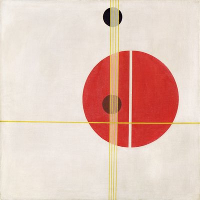 Q 1 Suprematistisch, 1923 door Laszlo Moholy Nagy