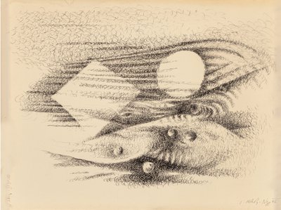 Ritmische golf, 1946 door Laszlo Moholy Nagy