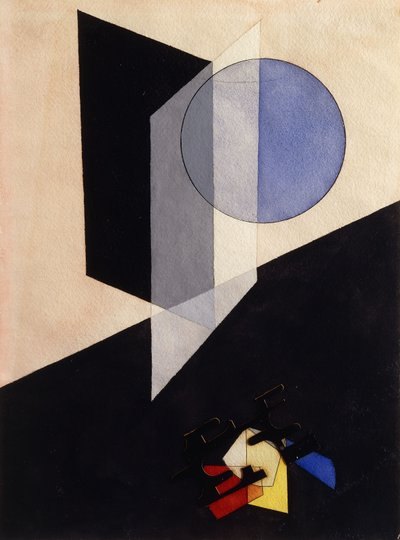 Zonder titel, 1926 door Laszlo Moholy Nagy