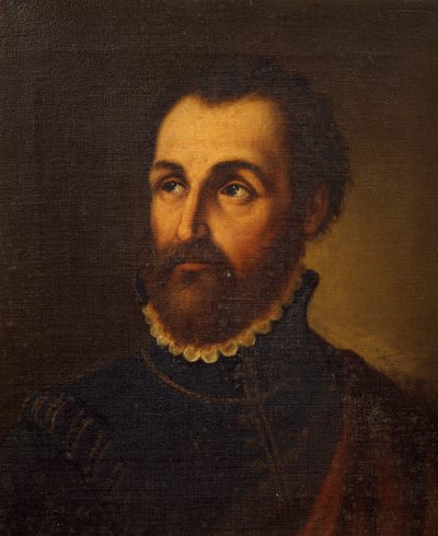 Portret van Giulio Romano 1499-1546 door Lattanzio Querena