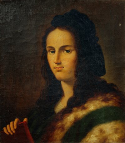 Portret van schilder Raphael, door Lattanzio Querena (1768-1853) door Lattanzio Querena