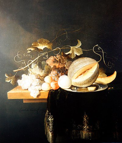 Een Stilleven van Fruit door Laurens Craen