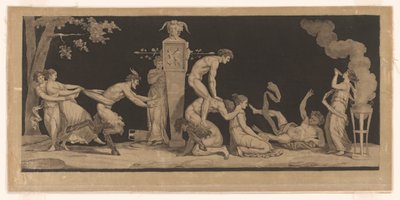 Bacchanaal door Laurent Guyot (attributed to)