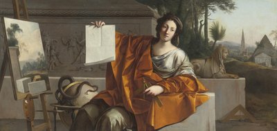 Allegorie van de meetkunde, 1649 door Laurent La Hyre de