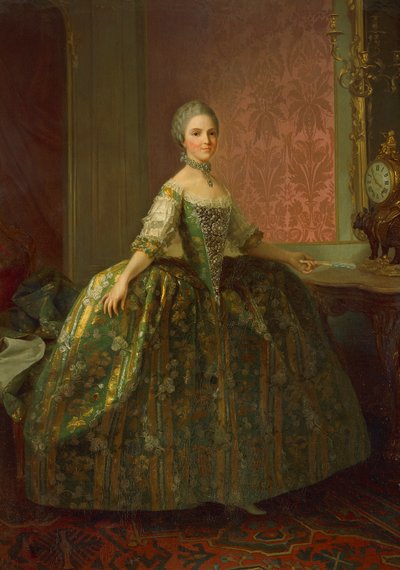 Portret van Maria Luisa van Parma door Laurent Pecheux