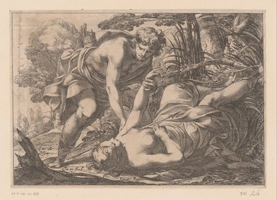 Apollo en Clytia door Laurent de La Hire