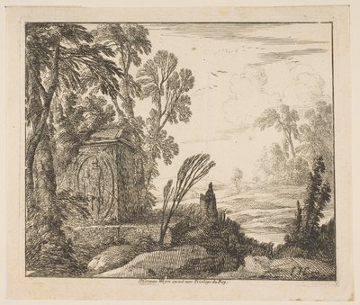 De sarcofaag, 1640 door Laurent de la Hyre