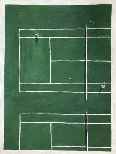 Liefde, 2025 (acrylverf op doek) door Laurie Michaels