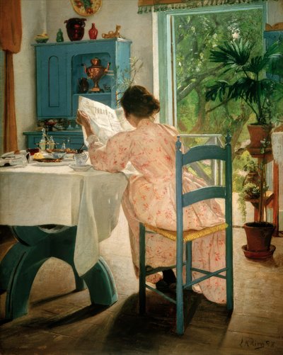 Bij het ontbijt door Laurits Andersen Ring