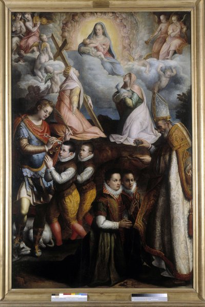 Wijding aan de Maagd door Lavinia Fontana