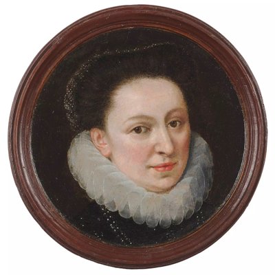 Portret van een dame door Lavinia Fontana