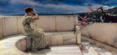 Verwachtingen door Lawrence Alma Tadema