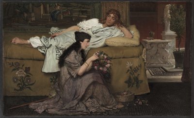 Glaucus en Nydia door Lawrence Alma-Tadema