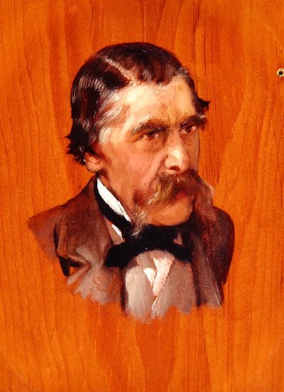 Sir Henry Thompson, Baronet door Lawrence Alma Tadema