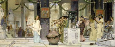 Het vintage festival door Lawrence Alma-Tadema