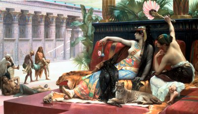 Cleopatra test gif op ter dood veroordeelden, eind 19e eeuw door Lawrence Alma Tadema