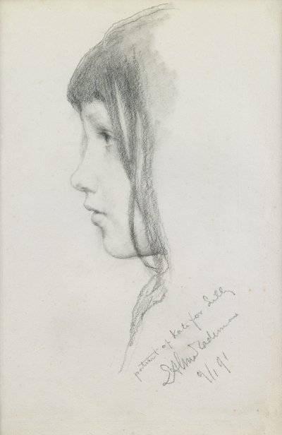Kate Millet, januari 1891 door Lawrence Alma Tadema