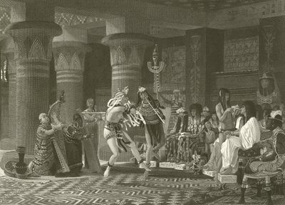 Vrijetijdsbesteding in het oude Egypte door Lawrence Alma Tadema