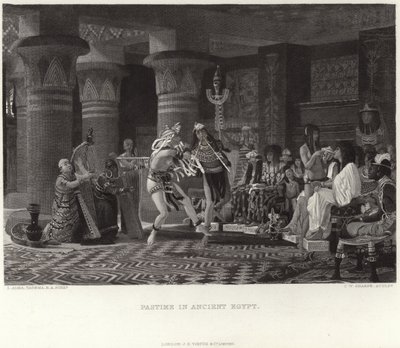 Vrijetijdsbesteding in het oude Egypte door Lawrence Alma Tadema