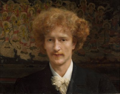 Portret van Ignacy Jan Paderewski door Lawrence Alma Tadema