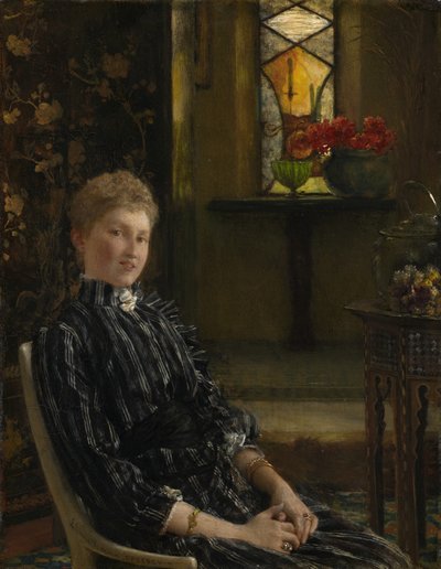 Portret van mevrouw Ralph Sneyd, 1889 door Lawrence Alma Tadema