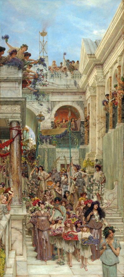 Lente door Lawrence Alma Tadema