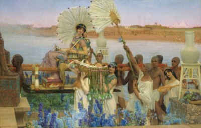 De vondst van Mozes door Lawrence Alma Tadema
