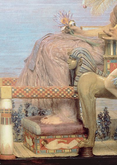 De vondst van Mozes door de dochter van de farao door Lawrence Alma Tadema