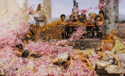 De Rozen van Heliogabalus door Lawrence Alma Tadema