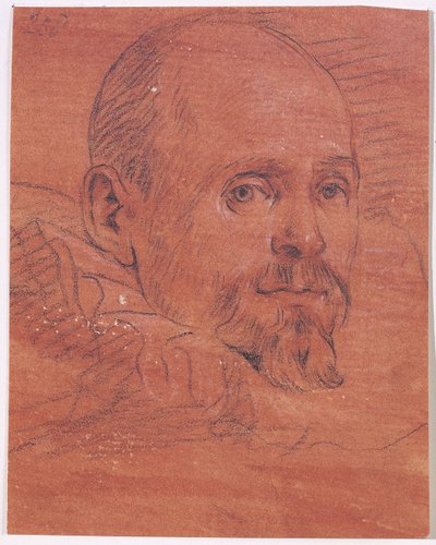 Mannenportret door Lazzaro Tavarone
