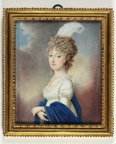 Marie-Therese-Charlotte, hertogin van Angouleme (email) door Le Chevalier De Beaumont