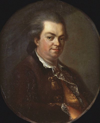 Portret van Joseph (Giuseppe) Balsamo, alias Alessandro, graaf van Cagliostro (1743-1795), avonturier en oprichter van een Egyptische maçonnieke rite door Le Gay