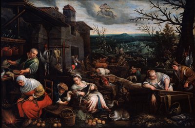 November uit de serie De Seizoenen door Leandro Bassano