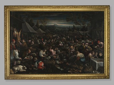 Kleine markt door Leandro da Ponte Bassano