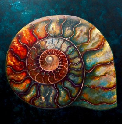 Ammoniet II, 2020 door Lee Campbell