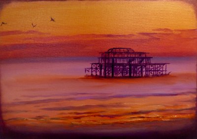 Brighton Gloed, 2023 door Lee Campbell