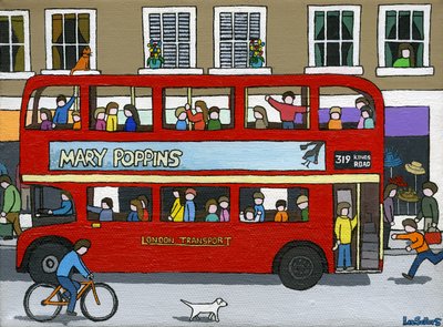 Londen Bus door Lee Sellers