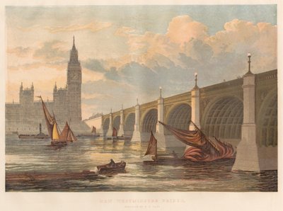 Nieuwe Westminster Brug, Ontworpen door P. N. Page door Leighton Brothers