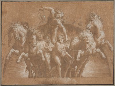 Apollo bestuurt de wagen van de zon door Lelio Orsi