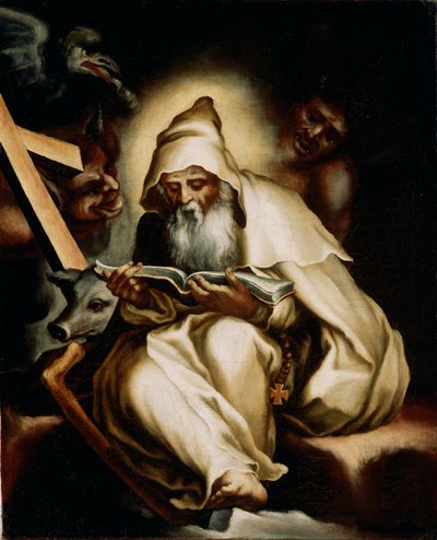 De verzoeking van Sint-Antonius door Lelio Orsi da Novellara