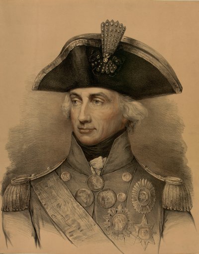 Vice-admiraal Horatio Nelson (1758-1805) door Lemuel Francis (after) Abbott