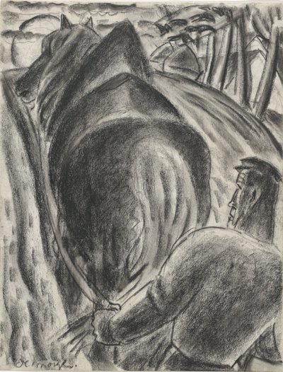 De morgen door Leo Gestel (signed by artist)